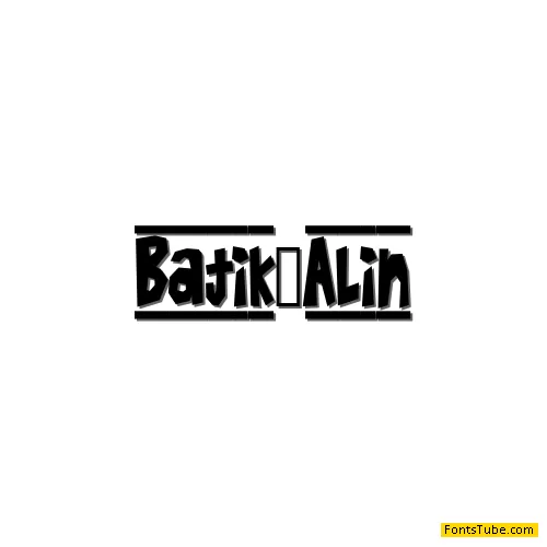 Batik Alin Font
