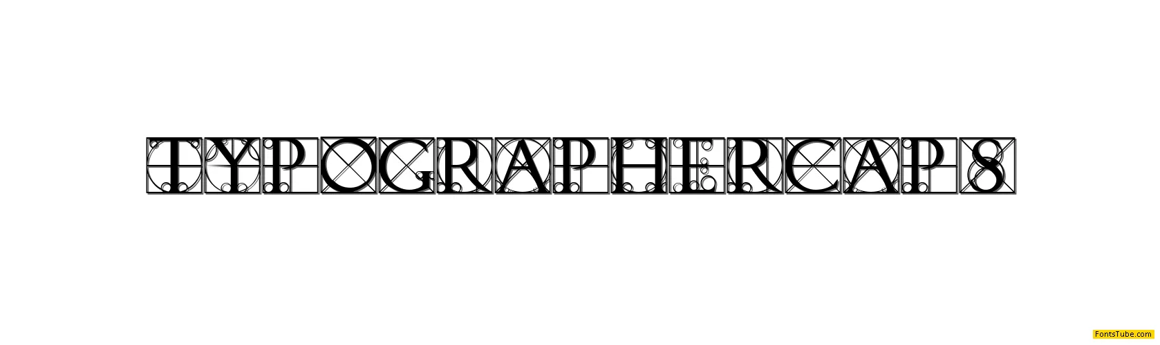 Typographer Caps Font