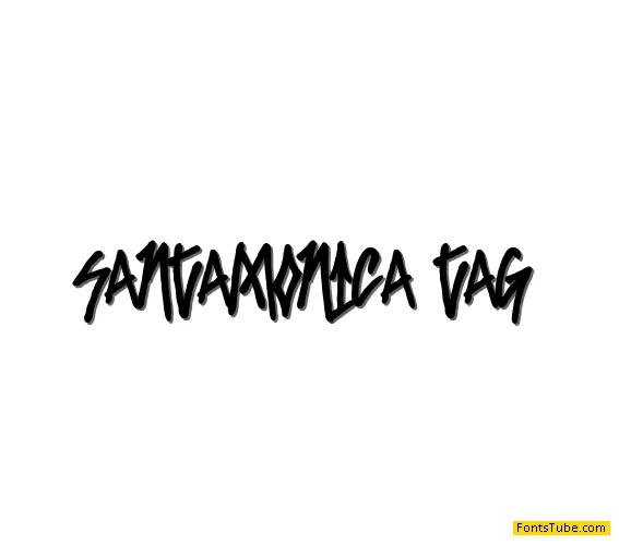 Santa Monica Tag