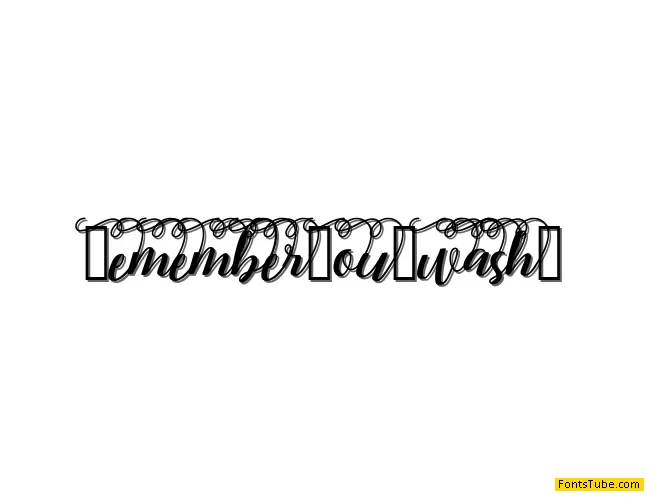 RememberYou Font Family