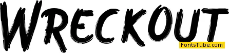 Wreckout Font