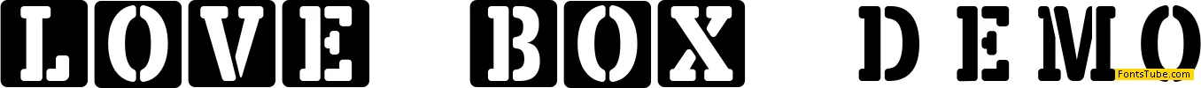 LOVE-BOX Font