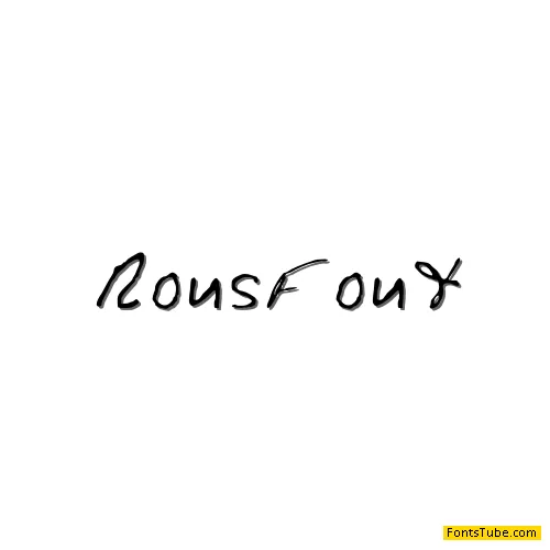 RonsFont Font