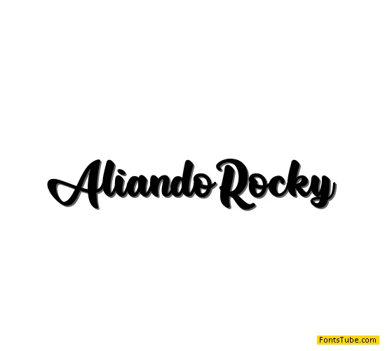 Aliando Rocky Font