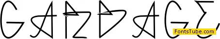 GARBAGE Font