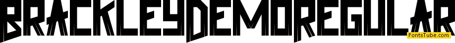 Brackley Demo Font Family