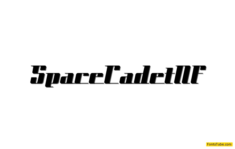 Space Cadet NF Font