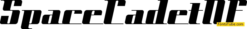 Space Cadet NF Font