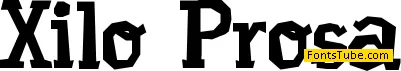 Xilo Prosa Font