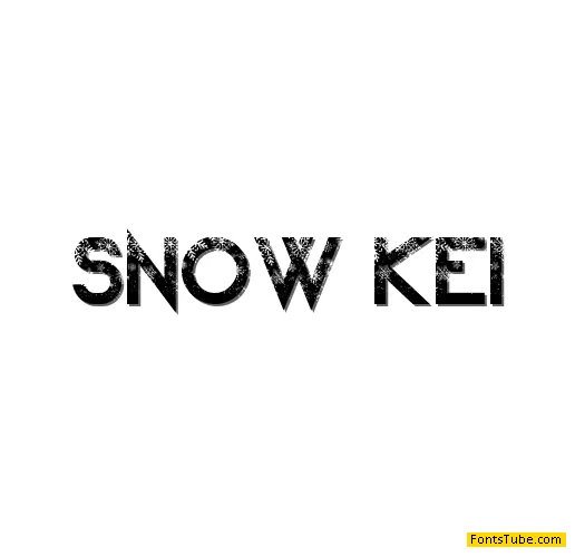 Snow Kei Font