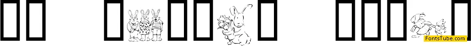 KR Easter Dings Font