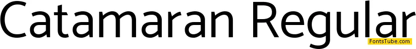 Catamaran Font Family