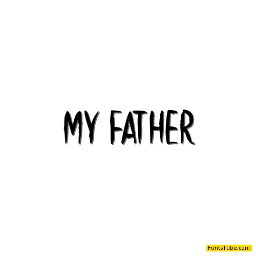 My Father Font