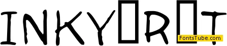 inky Doo TRIAL Font