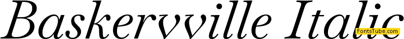 Baskervville Font Family