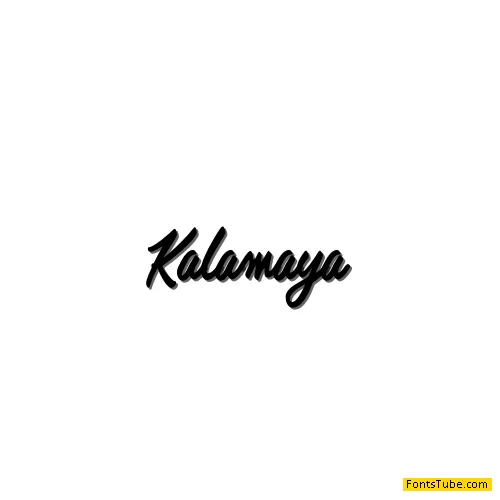 Kalamaya Font