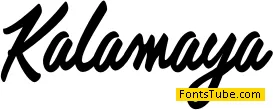 Kalamaya Font