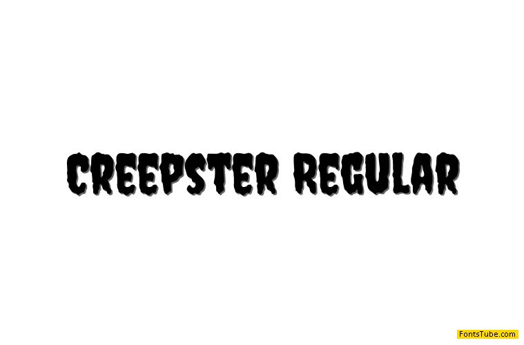 Creepster Font