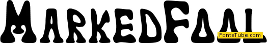 Marked Fool Font