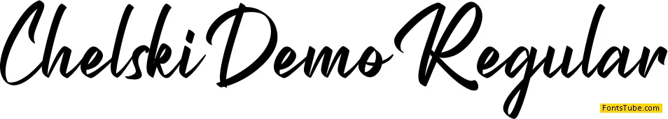 Chelski Demo Font