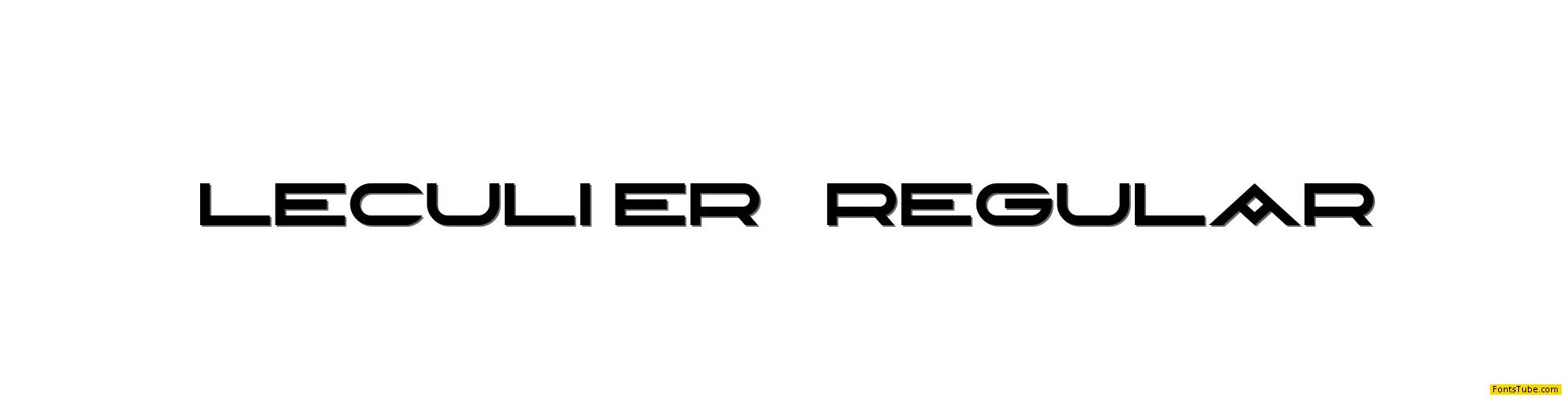 Leculier Font Family
