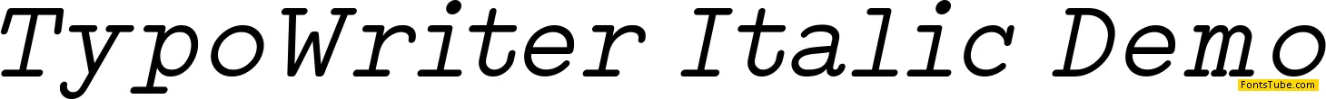Typo Writer Font Family