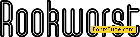Rookworst Font