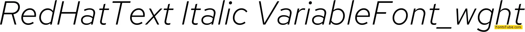 Red Hat Text