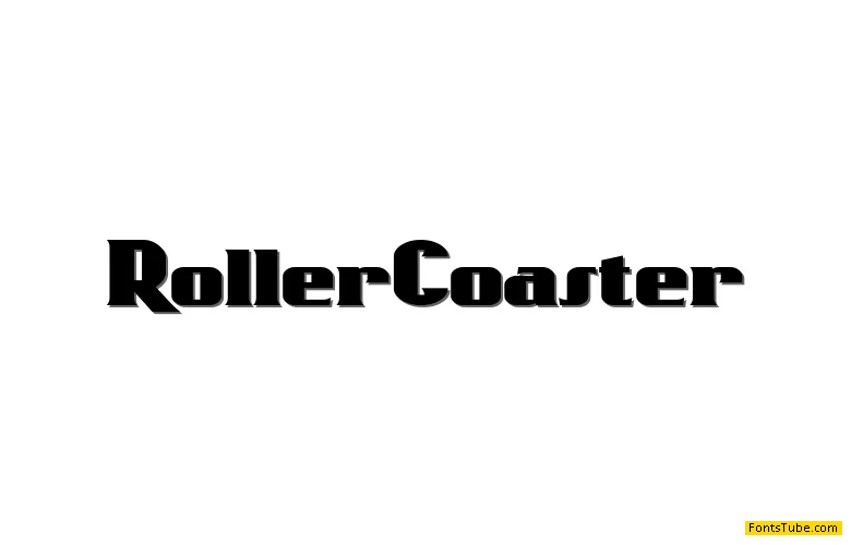 RollerCoaster Font
