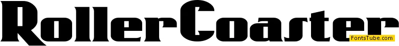 RollerCoaster Font