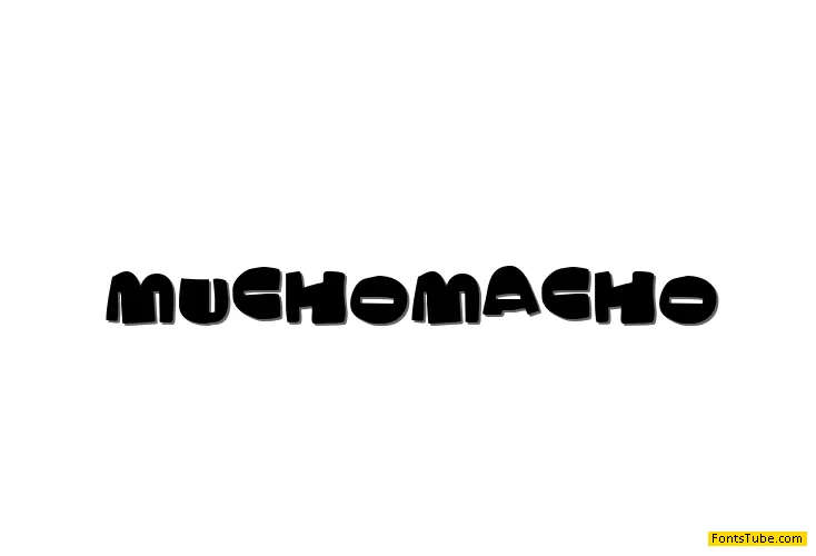 Mucho Macho Font