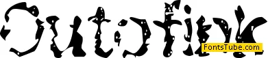 outofink Font