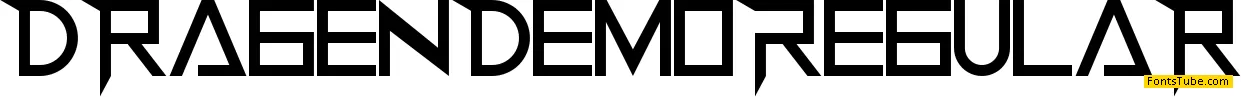 Dragen Demo Font