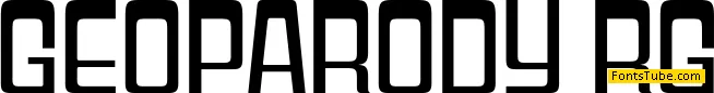 Geoparody Font Family