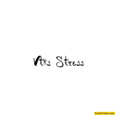 Vtks Stress Font