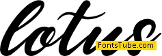 lotus Font