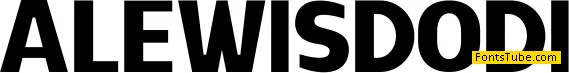 ALEWISDODI Font