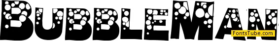 Bubble Man Font