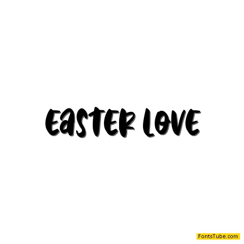 Easter Love Font