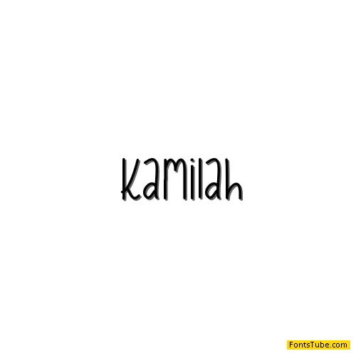 Kamilah Font