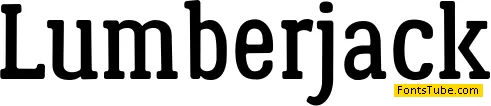 Lumberjack Font Family