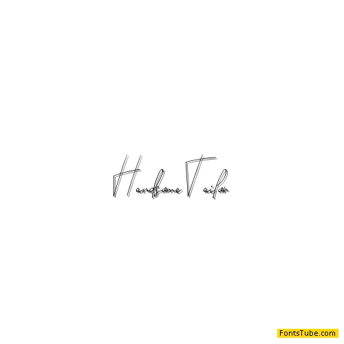 Handsome Tailor Font