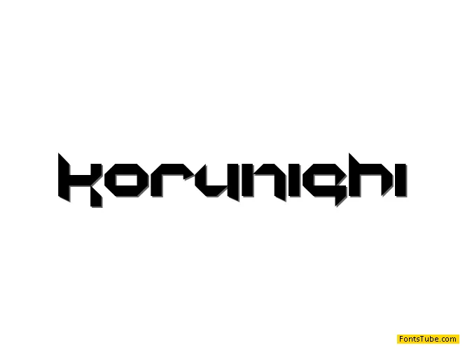 korunishi Font