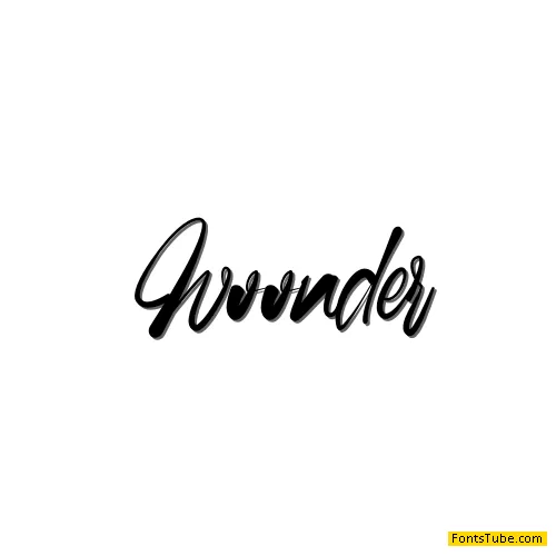 Woonder Font