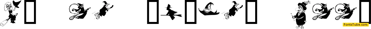 KR Oh Witchy Poo! Font