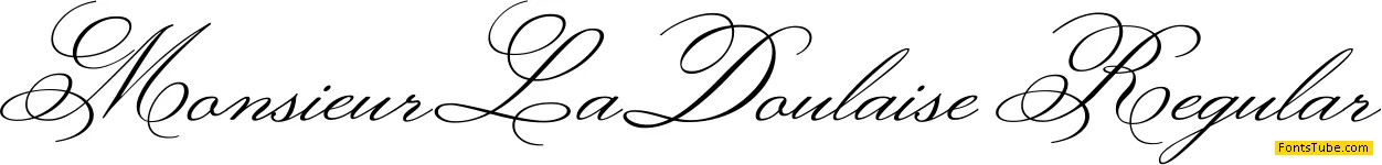 Monsieur La Doulaise Font