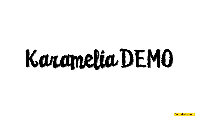 Karamelia DEMO Font
