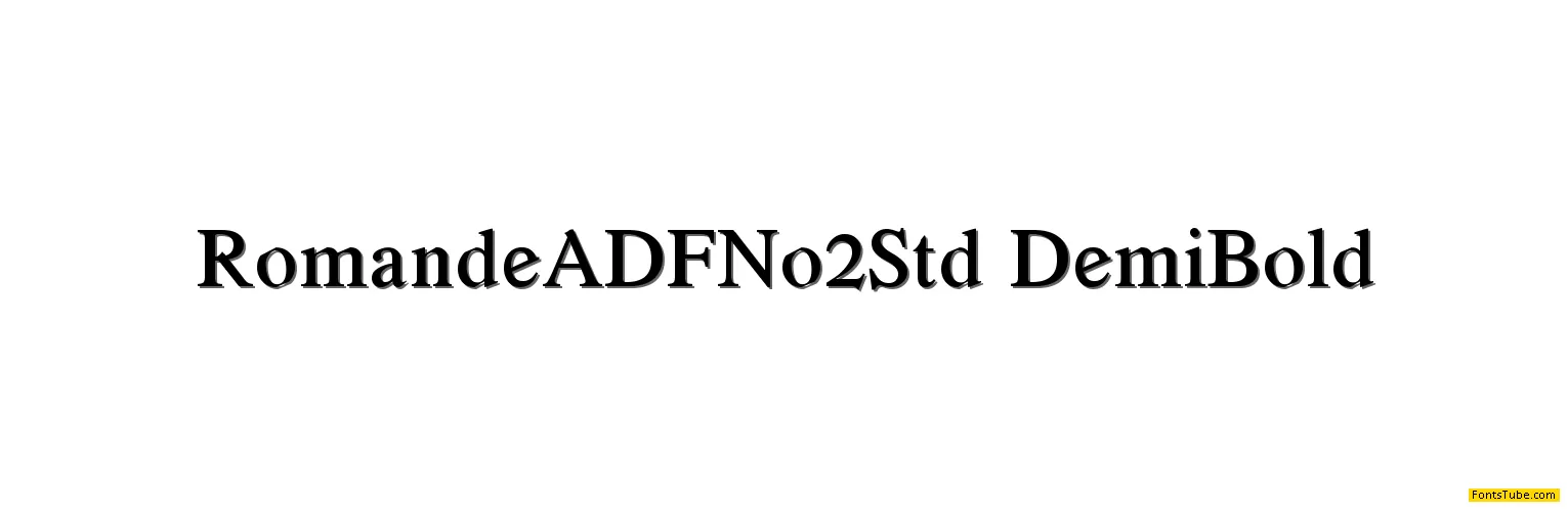 Romande ADF Font Family