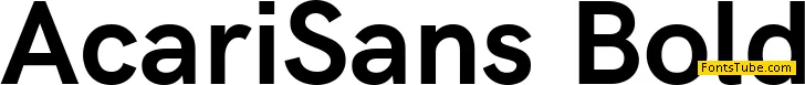 Acari Sans Font Family