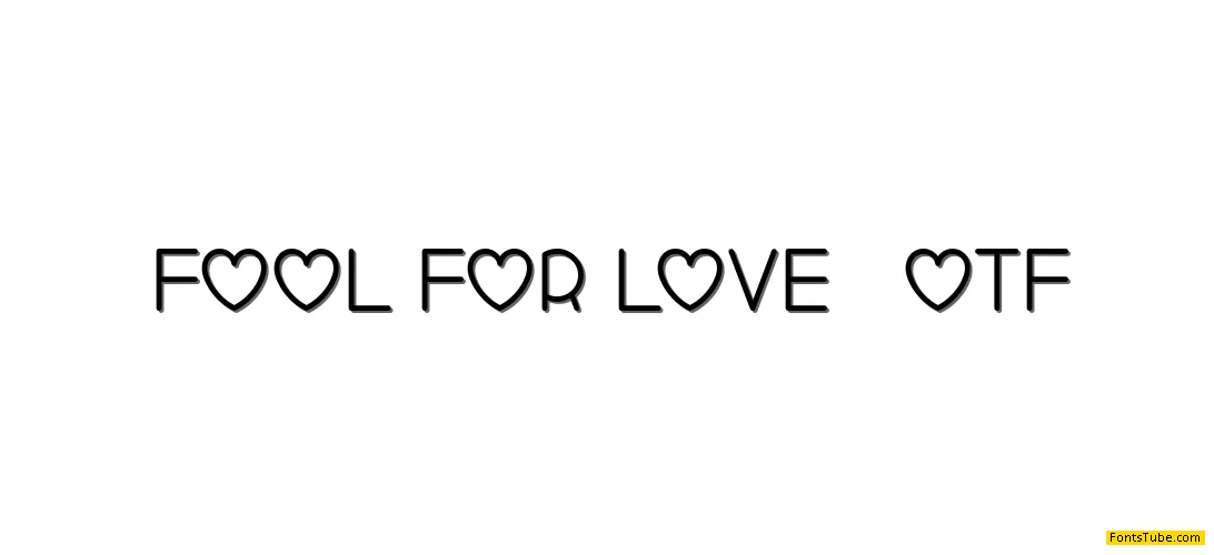 Fool For Love Font